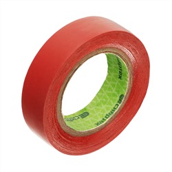 Изолента ПВХ, 15 мм х 10 м, красная Сибртех