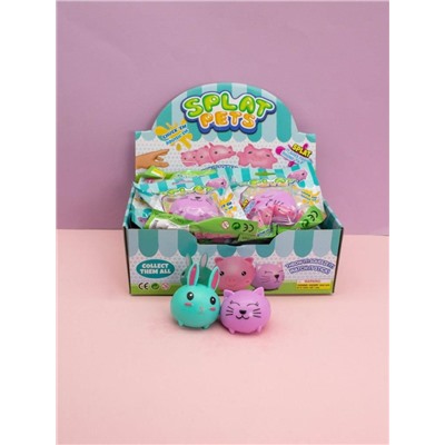 Мялка - антистресс «Cute pets», шоубокс 12 шт.