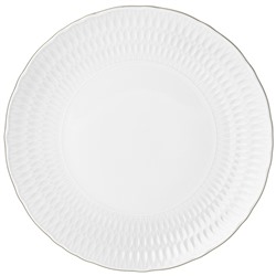 ТАРЕЛКА ОБЕДЕННАЯ "СОФИЯ ОТВОДКА ПЛАТИНА" 28 СМ МАЛ.УП.=6 ШТ БЕЗ УПАК.