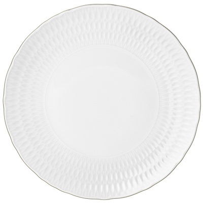 ТАРЕЛКА ОБЕДЕННАЯ "СОФИЯ ОТВОДКА ПЛАТИНА" 28 СМ МАЛ.УП.=6 ШТ БЕЗ УПАК.