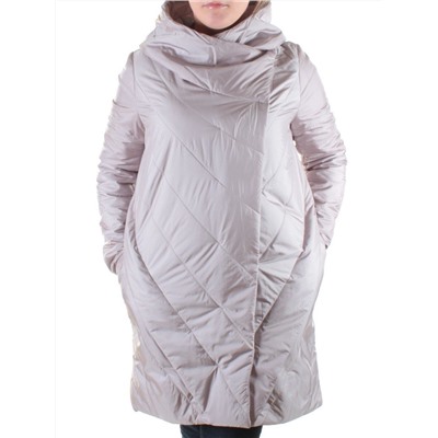 203 DK. BEIGE Пальто зимнее облегченное женское YIGAYI