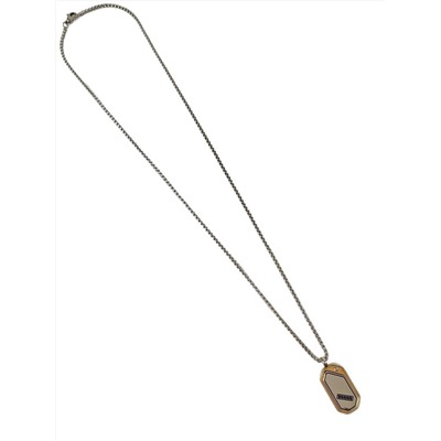 Кулон из стали на цепочке