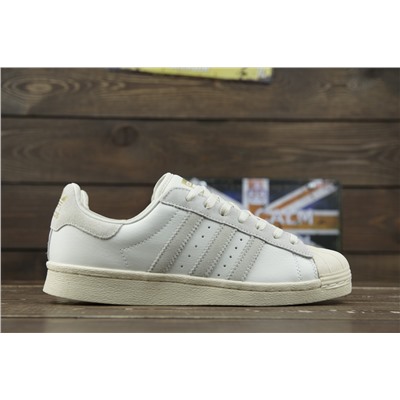 Adidas SUPERSTAR ‘SIZE TAG из натуральной кожи и замши