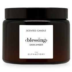 Свеча ароматическая The Olphactory, Blessing, Dark Amber, 60 ч