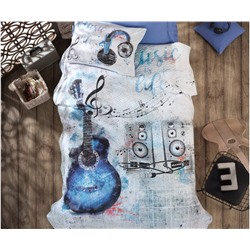 Подростковое КПБ со Стеганным Пододеяльником Ранфорс Girls&Boys - cotton box