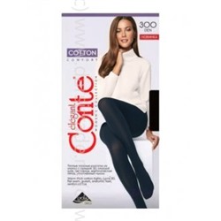 Колготки женские Cotton 300 Maxi Conte Дроп