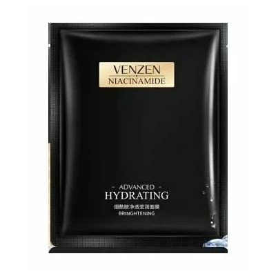 Маска VENZEN Niacinamide для ровного тона лица 3 шт по 25 гр