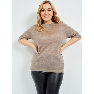 Футболка с коротким рукавом из шерсти яка