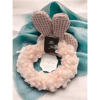 Резинка для волос меховая "Зайка" РД6 модель 3