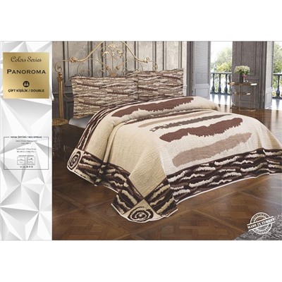 Жаккардовое Покрывало 240x260 см с 2-мя Наволочками 60x80 см Colors Seri - My Bed