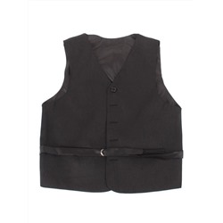 B-6 DK. GRAY Костюм тройка школьный для мальчика (65% шерсть, 35% хлопок)