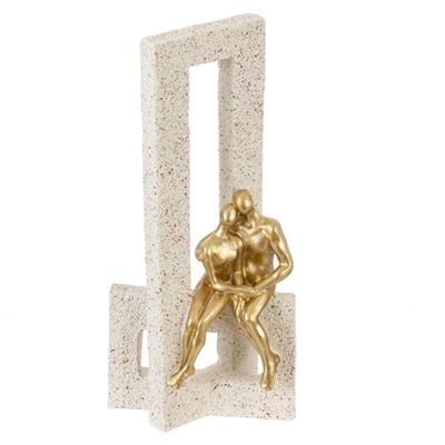 Фигурка декоративная "Влюбленная пара", L9 W4,5 H19,5 см