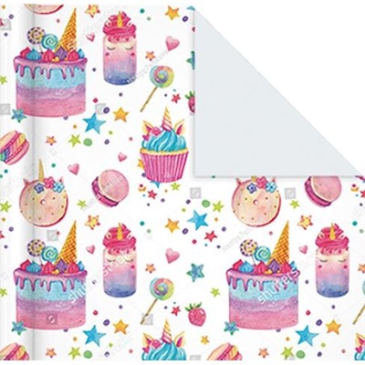Упаковочная бумага «Happy Wraps» 1 рулон, 50*70 см