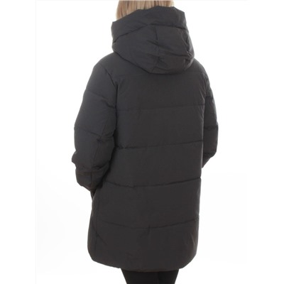 2405 DK. GRAY Куртка зимняя женская (200 гр. холлофайбер)