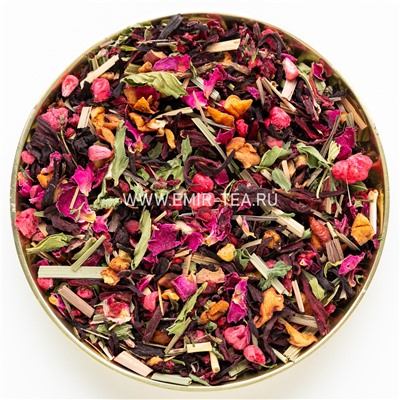 Фруктовый чай Малиновый коктейль (код 0383)