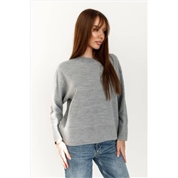 4103 ТЕМНО-СЕРЫЙ СВИТЕР01406528670