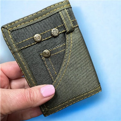 Кошелек джинсовая подростковая модель 2