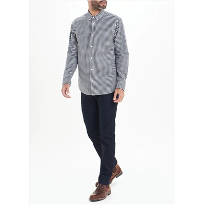 Long Sleeve Gingham Shirt