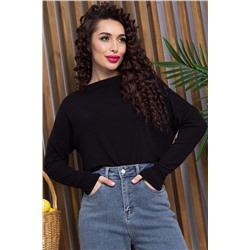 Блуза Грей (черная) Б13046-44М