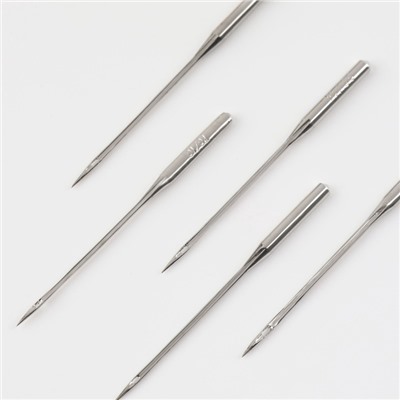 Иглы для бытовых швейных машин, универсальные, №70-100, 5 шт., NU-5