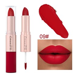 Помада-блеск 2 в 1 Lip Glosses CmaaDu 09