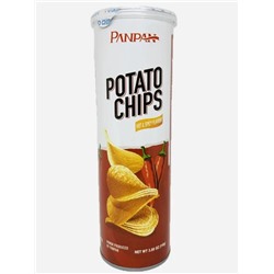 Картоф.чипсы "Hot&Spicy" Panpan 110гр.1/24 банки