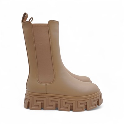 Сапоги Т3538-6А бежевые