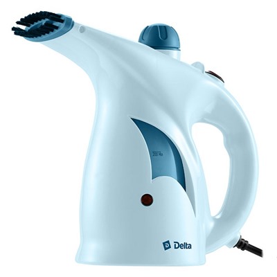 Отпариватель DELTA DL-860Р серо-голубой 800 Вт готовность пара 3 мин.,объем резерв.-200 мл.(10) оптом