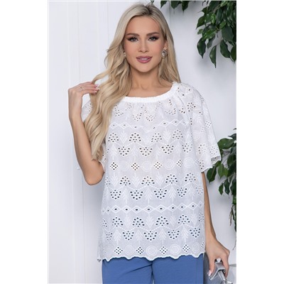 Блуза Воздушная НЬЮ (белая) Б10446