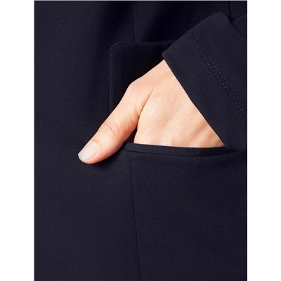 Жакет трикотажный из тонкого футера с эластаном на подкладке