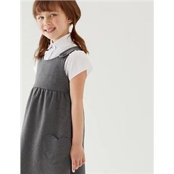 School Girls' Cotton Pinafore (2-12 Yrs)