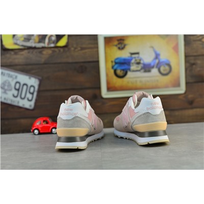 Премиальные New Balance 574 из натуральной замши