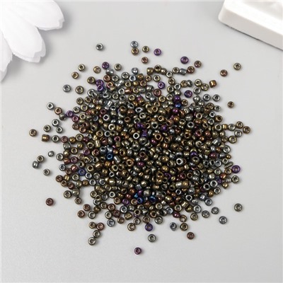 Бисер круглый размер 12/0 «Маслина», 20 г