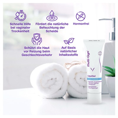 Multi-gyn LiquiGel Мулти-гин Ликвигель Средство для интимной гигиены, 50 мл, Нидерланды.