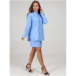 Рубашка Юдора голубой ИвК