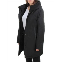 22223 BLACK Куртка демисезонная женская (120 гр. синтепон)