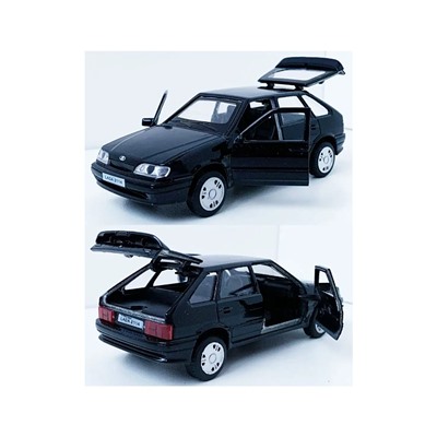 Машина металл LADA LADA-2114 "SAMARA" 12 см, двери, черный 326424