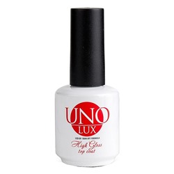 Верхнее покрытие Uno Lux High Gloss Top Coat 15 ml
