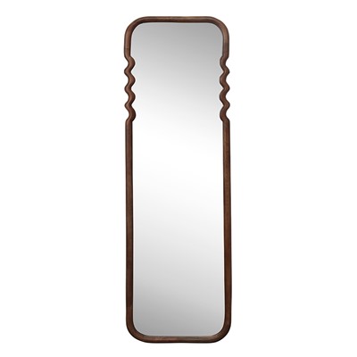 Зеркало Fluid, 54х180 см, коричневое