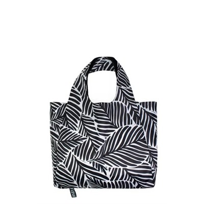 Листья черно-белый