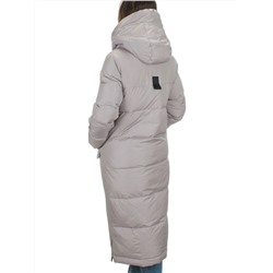 9120 LT.GRAY Пальто зимнее женское (200 гр. холлофайбера)