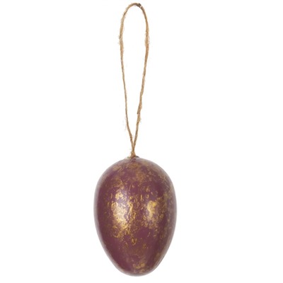 GAEM Набор из 6-ти изделий декоративных подвесных "Яйцо" (4*6,5), L14 W12,5 H4,5 см