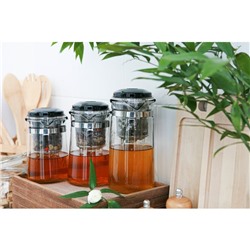 Заварочный чайник Magistro «Мантана», 750 мл, пластиковое сито, стекло