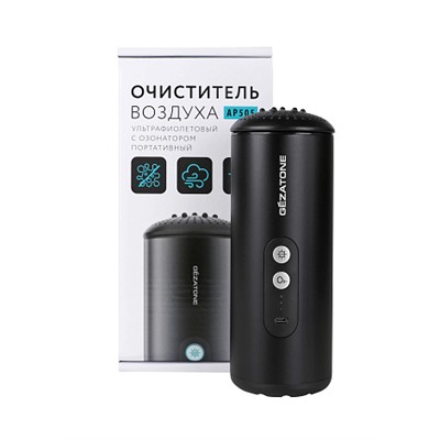 AP505 Очиститель воздуха ультрафиолетовый с озонатором, портативный Gezatone