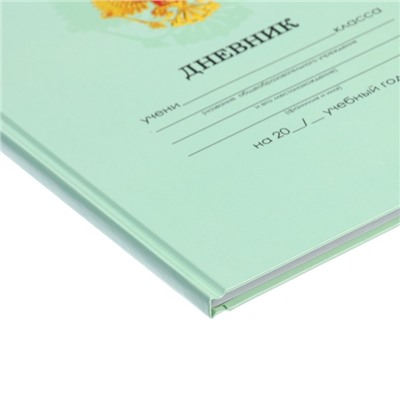 Дневник школьный для 1-11 классов, «Зелёный нежный однотонный», твёрдая обложка 7БЦ, глянцевая ламинация, 40 листов