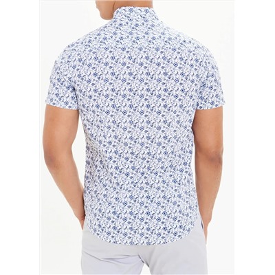 Short Sleeve Floral Shirt