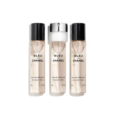 CHANEL (Шанель) TWIST & SPRAY Eau de Toilette (EdT) Refill, ohne Zerstäuber Туалетная вода BLEU DE CHANEL (Шанель), 60 мл