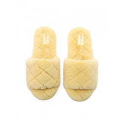 Тапочки «Ромбы» желтые