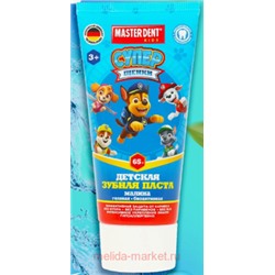 Master Dent Зубная паста для детей Супер щенки со вкусом Малины гелевая 65г 4554
