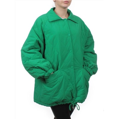 H24-213 GREEN Куртка демисезонная женская (100 гр. синтепон)